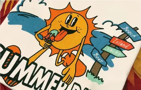 Water based ink printing