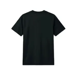 classic brand t shirt black-back view