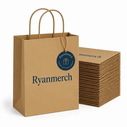 Custom Printed Kraft Paper Bags