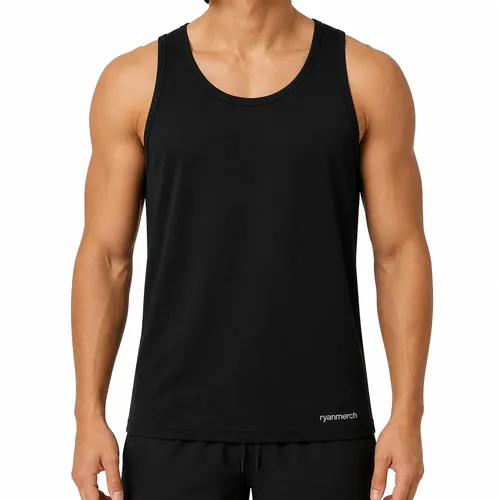 Moisture-Wicking Custom Tank Top For Men - alternate view