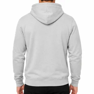 Fleece Pullover Hoodie Back View