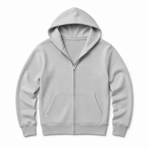 Mid-Weight Fleece Full-Zip Hoodie