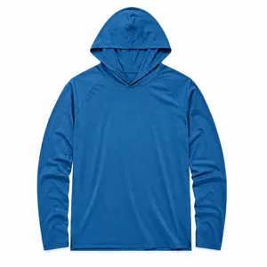 Lightweight Pullover Hoodie Blue