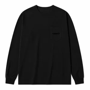 Long Sleeve Logo Tee Black
