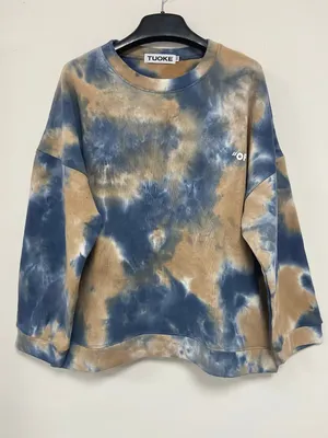 Long Sleeve Logo Tee Tie Dye Example