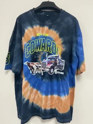Oversized Drop-Shoulder Tee Tie Dye example