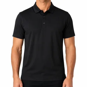 Stretch Performance Custom Polo Shirt Front View
