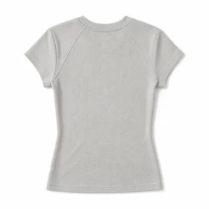 Women's Fitted Merch T-Shirt Back View