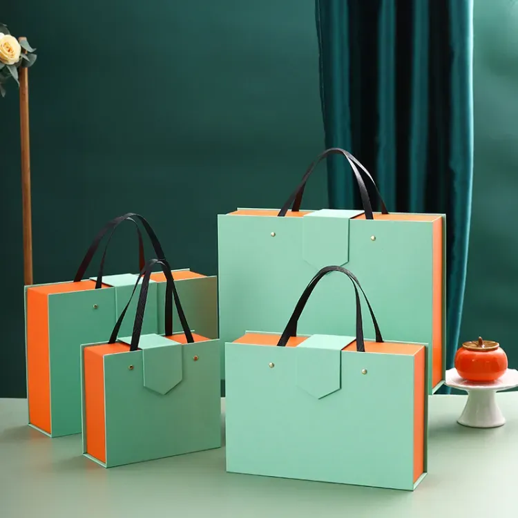 Flip Top Box with Handle