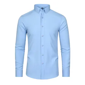 Stretch Work Shirt Light Blue