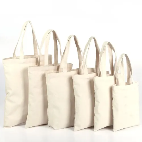 Durable Natural Cotton Tote Bag - alternate view