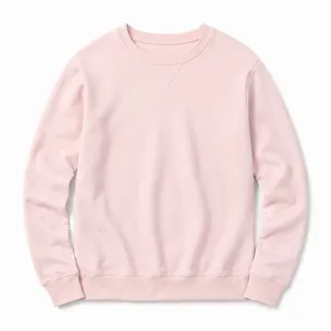 Women Crewneck Sweatshirt Cream Pink